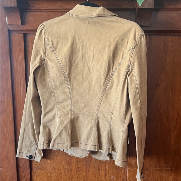 NWT Ralph Lauren Brown Utility Jacket with Black Accents - Picture 4 of 4